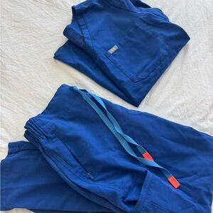 Royal blue Figs scrub